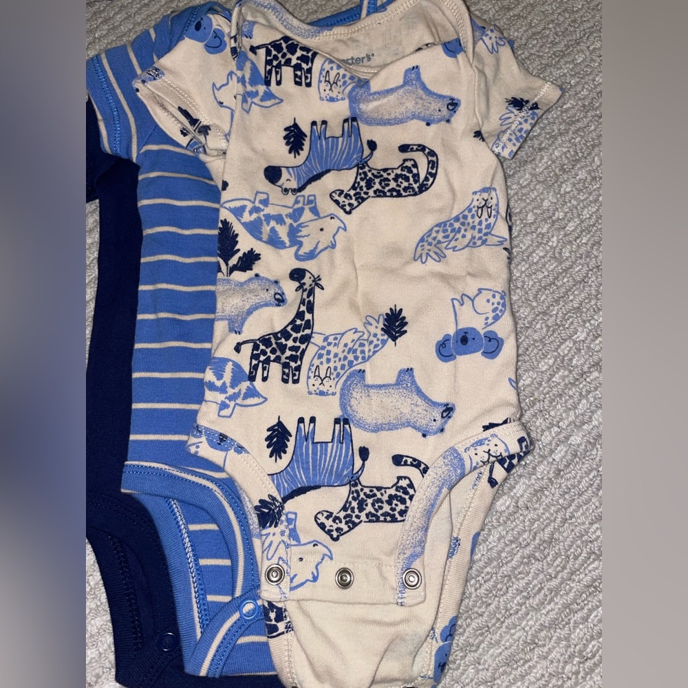 15 Carters Boys 3M Onesies - Picture 14 of 16